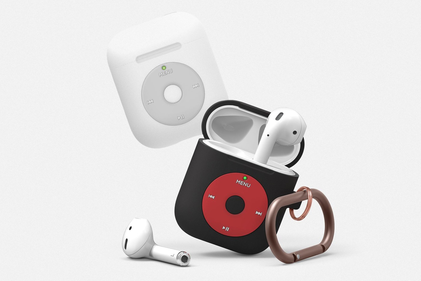 傲世皇朝登录网址 Elago的新款AirPods外壳灵感来自苹果的iPod